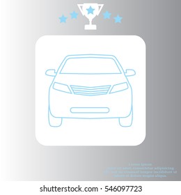 Car line icon
