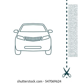 Car line icon