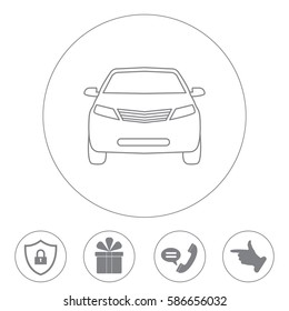 Car line icon