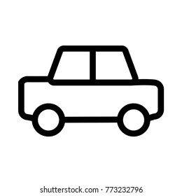  car Line icon