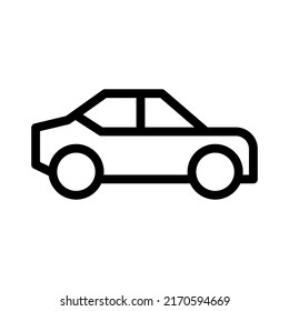 car line icon illustration vector graphic 