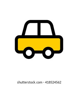 Car line icon. Pixel perfect fully editable vector icon suitable for websites, info graphics and print media.