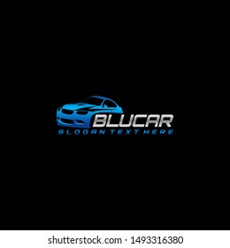 car line logo design concept vector
