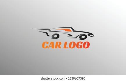 car line logo template for garage or community