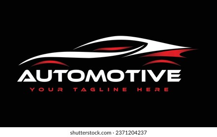 Car Line Logo Vector design