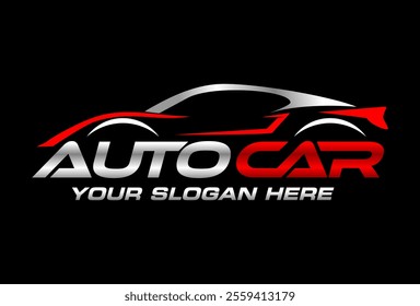 Car Line Logo Vector template design