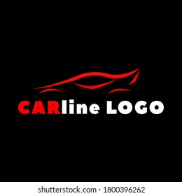 Car line logo for your logo template