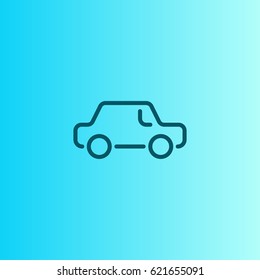 Car in line style