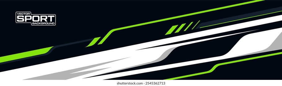 car livery design with modern patterns and exclusive colors. vector design for vehicle wrap, racing car, company, corporate ready to print.