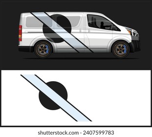 car livery design vector. Graphic abstract stripe racing