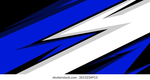 car livery design vector. racing car wrap abstract graphic background for vinyl wrap and stickers