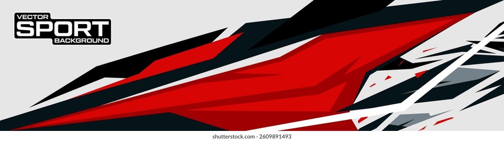 Car livery with geometric line shape, car wrap vector, Abstract line graphic design for wrapping vehicle
