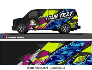 car livery Graphic vector. abstract racing shape design for vehicle vinyl wrap background 