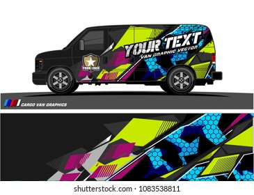 car livery Graphic vector. abstract racing shape design for vehicle vinyl wrap background 