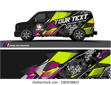 car livery Graphic vector. abstract racing shape design for vehicle vinyl wrap background 
