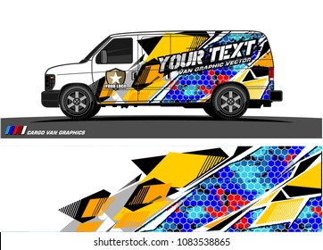car livery Graphic vector. abstract racing shape design for vehicle vinyl wrap background 