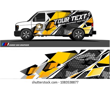 car livery Graphic vector. abstract racing shape design for vehicle vinyl wrap background 