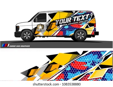 car livery Graphic vector. abstract racing shape design for vehicle vinyl wrap background 
