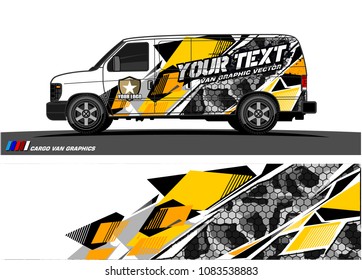 car livery Graphic vector. abstract racing shape design for vehicle vinyl wrap background 