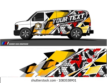 car livery Graphic vector. abstract racing shape design for vehicle vinyl wrap background 