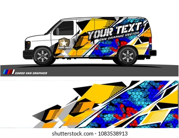 car livery Graphic vector. abstract racing shape design for vehicle vinyl wrap background 