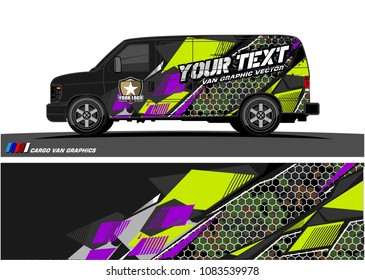 car livery Graphic vector. abstract racing shape design for vehicle vinyl wrap background 