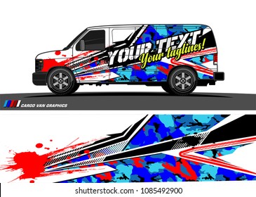 car livery Graphic vector. abstract racing shape design for vehicle vinyl wrap background