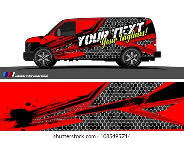 car livery Graphic vector. abstract racing shape design for vehicle vinyl wrap background 
