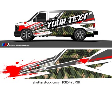 car livery Graphic vector. abstract racing shape design for vehicle vinyl wrap background 