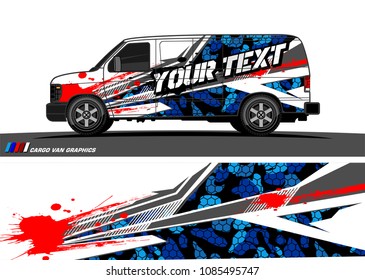 car livery Graphic vector. abstract racing shape design for vehicle vinyl wrap background 