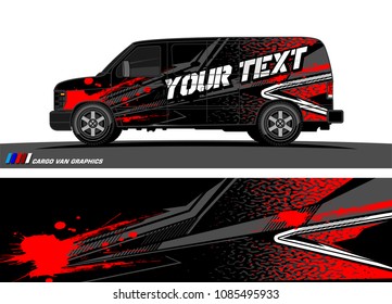 car livery Graphic vector. abstract racing shape design for vehicle vinyl wrap background 