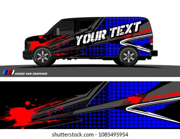 car livery Graphic vector. abstract racing shape design for vehicle vinyl wrap background 
