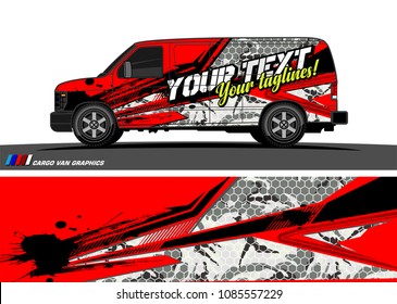 car livery Graphic vector. abstract racing shape design for vehicle vinyl wrap background 