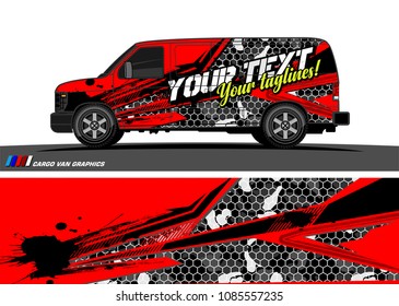 car livery Graphic vector. abstract racing shape design for vehicle vinyl wrap background 