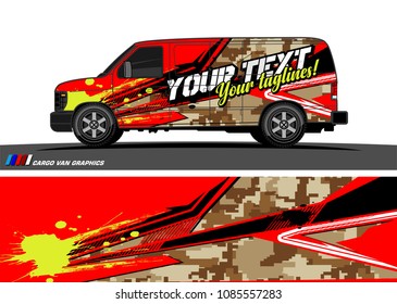 car livery Graphic vector. abstract racing shape design for vehicle vinyl wrap background 
