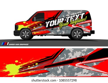 car livery Graphic vector. abstract racing shape design for vehicle vinyl wrap background 