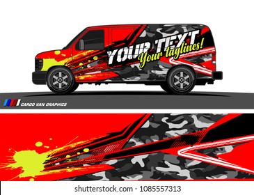 car livery Graphic vector. abstract racing shape design for vehicle vinyl wrap background 