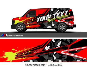 car livery Graphic vector. abstract racing shape design for vehicle vinyl wrap background 