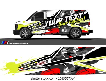 car livery Graphic vector. abstract racing shape design for vehicle vinyl wrap background 