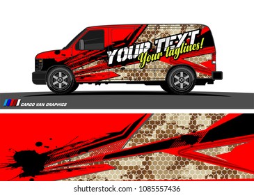 car livery Graphic vector. abstract racing shape design for vehicle vinyl wrap background 