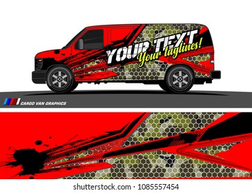 car livery Graphic vector. abstract racing shape design for vehicle vinyl wrap background 