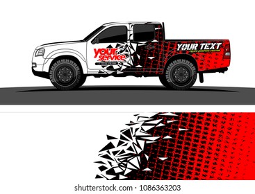 car livery Graphic vector. abstract racing shape design for vehicle vinyl wrap background 