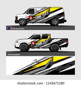 car livery Graphic vector. abstract racing shape design for vehicle vinyl wrap background 