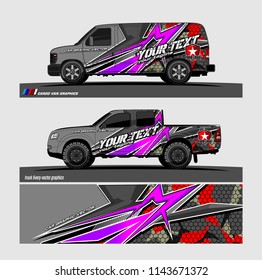 car livery Graphic vector. abstract racing shape design for vehicle vinyl wrap background 