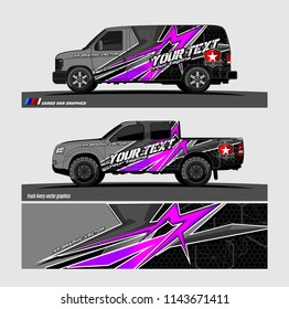 car livery Graphic vector. abstract racing shape design for vehicle vinyl wrap background 