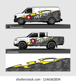 car livery Graphic vector. abstract racing shape design for vehicle vinyl wrap background 