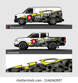car livery Graphic vector. abstract racing shape design for vehicle vinyl wrap background 