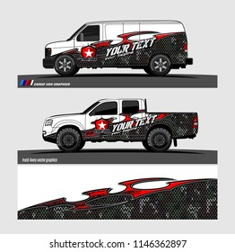 car livery Graphic vector. abstract racing shape design for vehicle vinyl wrap background 