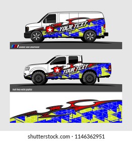 car livery Graphic vector. abstract racing shape design for vehicle vinyl wrap background 