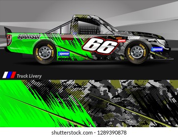 car livery Graphic vector. abstract racing shape design for vehicle vinyl wrap background 